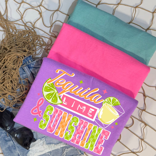 Tequila Lime Sunshine-Ready to Press Transfer