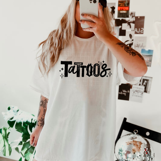 Tattoos Single Color-Ready to Press Transfer