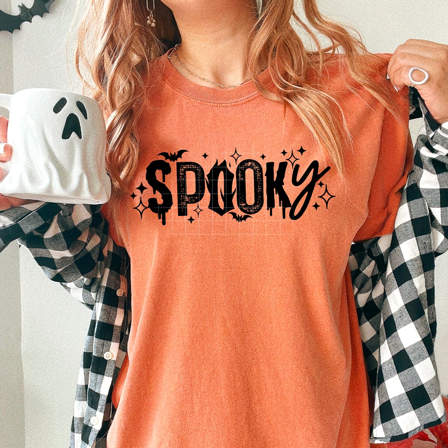 Black Spooky-Ready to Press Transfer