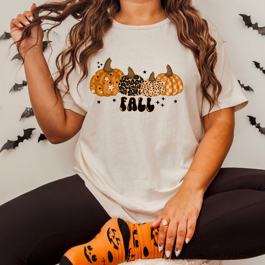 Fall Pumpkins-Ready to Press Transfer