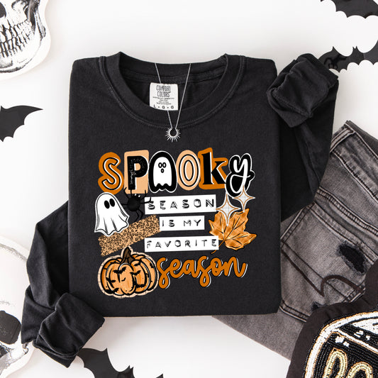 Spooky Season Favorite Season White-Ready to Press Transfer
