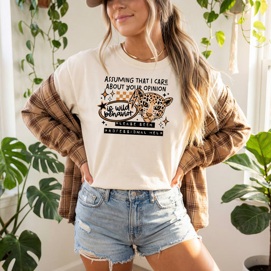 Wild Behavior-Ready to Press Transfer