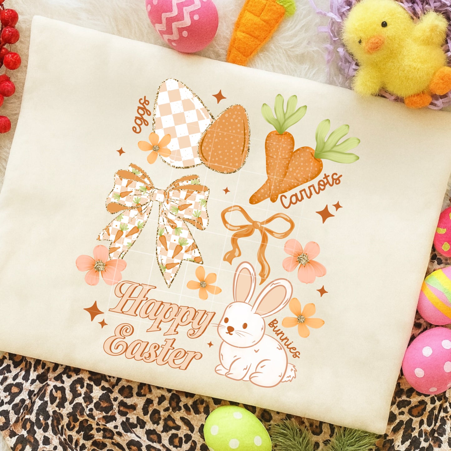 Happy Easter Collage-Ready to Press Transfer