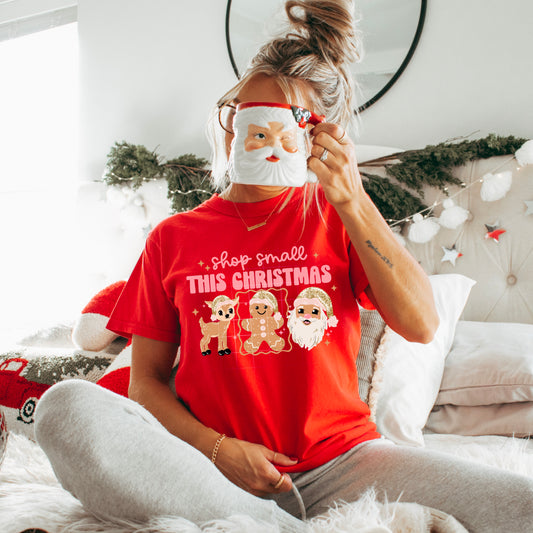 Shop Small This Christmas Lighter Skin Tone-Ready to Press Transfer