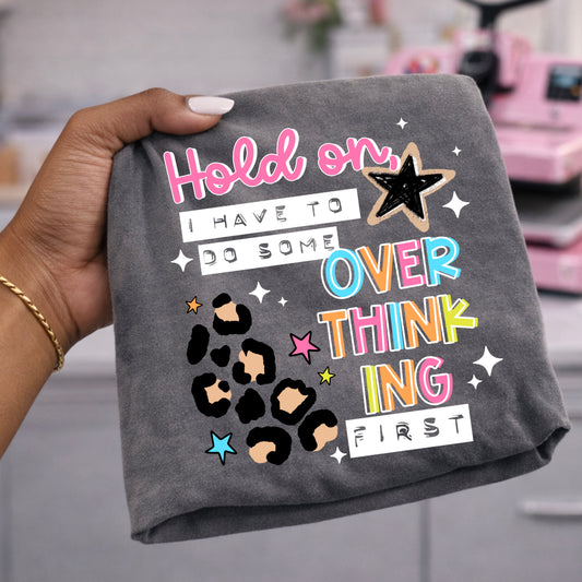 Hold on Overthink White-Ready to Press Transfer