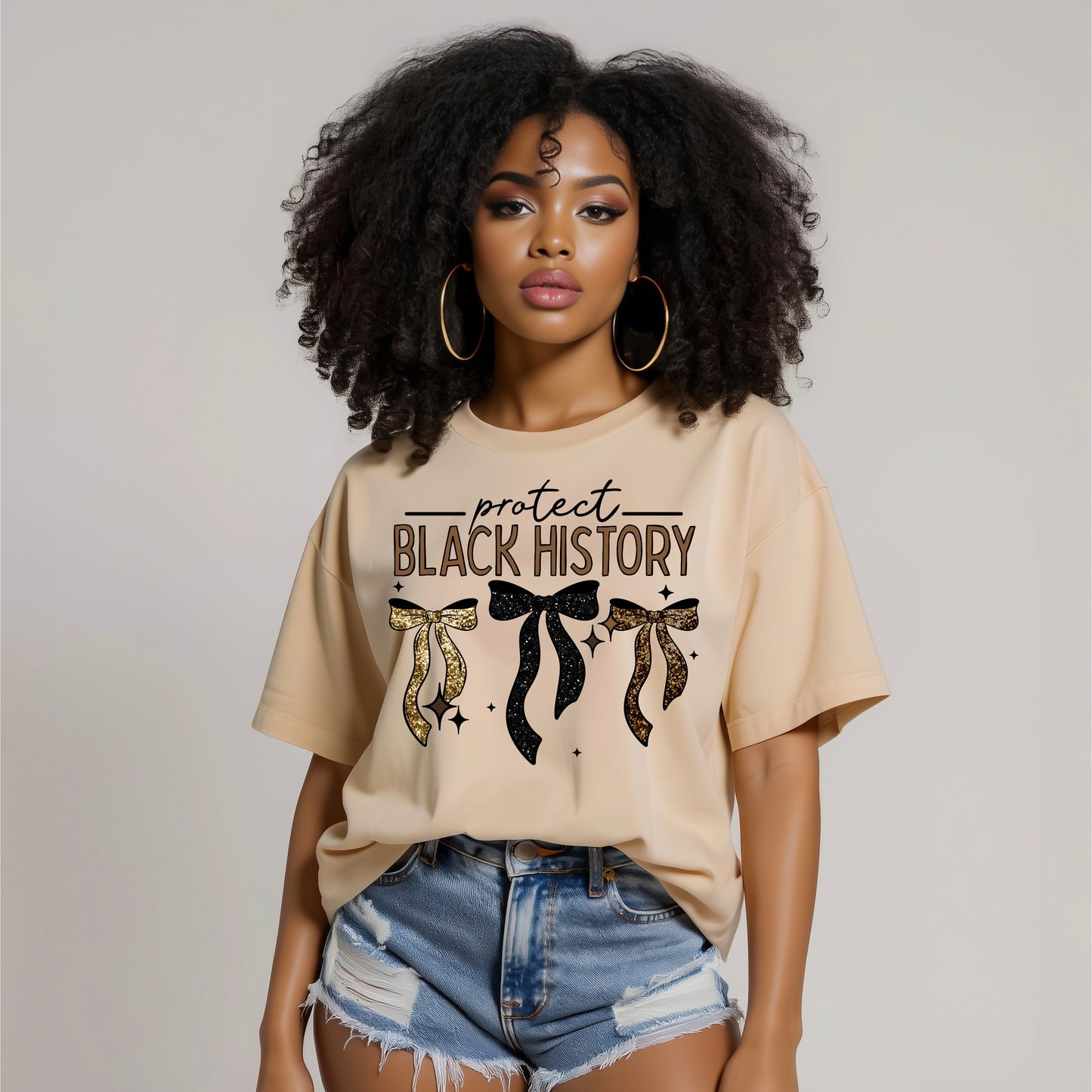 Black History Bows-Ready to Press Transfer