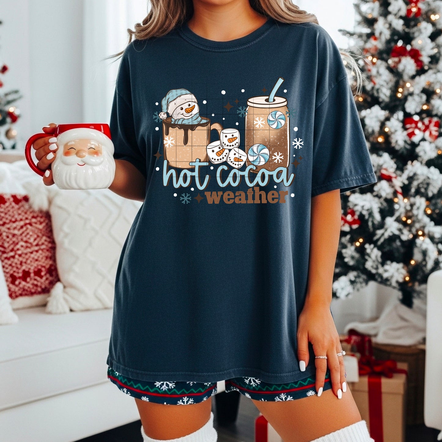 Hot Cocoa Weather-Ready to Press Transfer