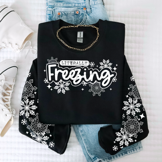 Freezing single color white-Ready to Press Transfer