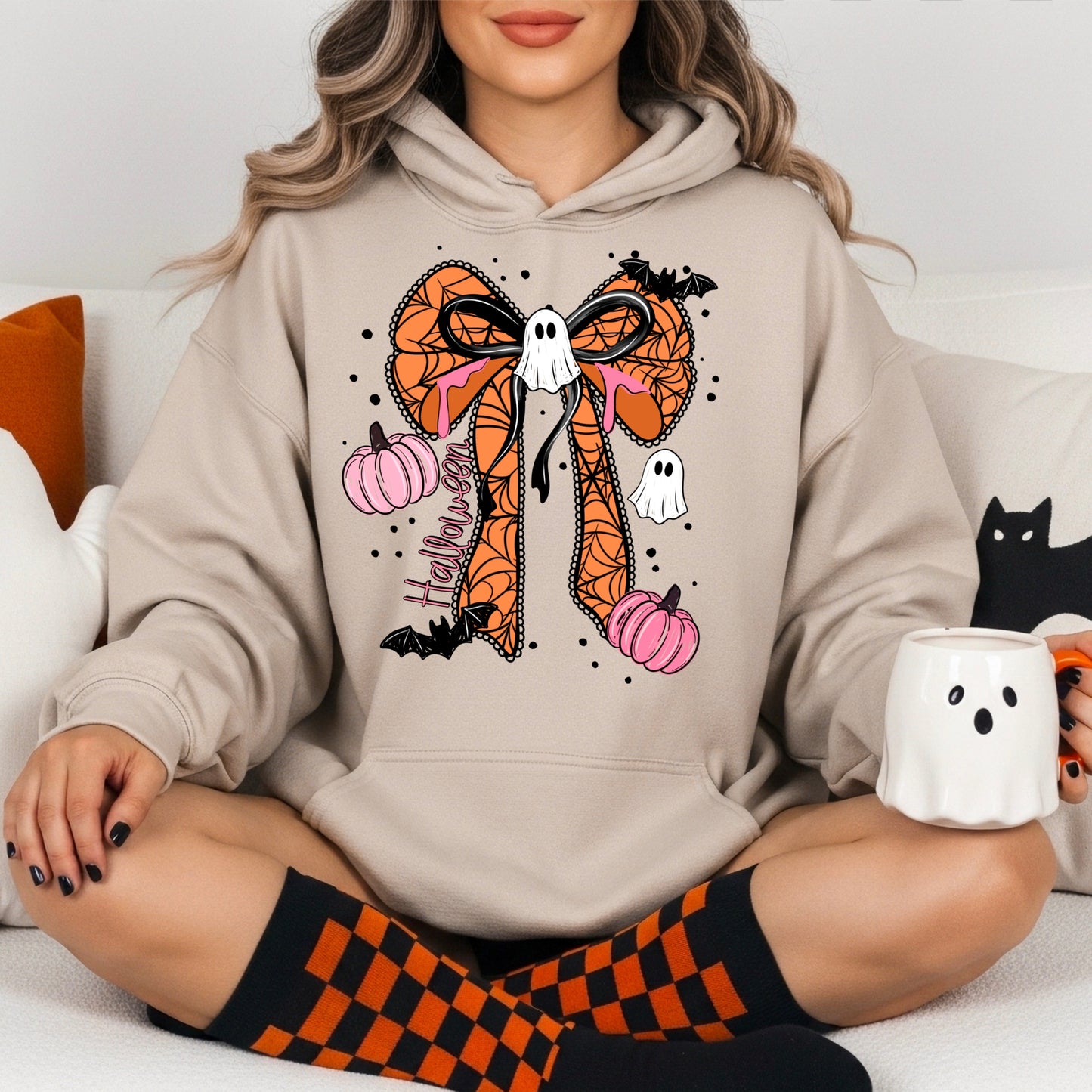 Halloween Bow-Ready to Press Transfer