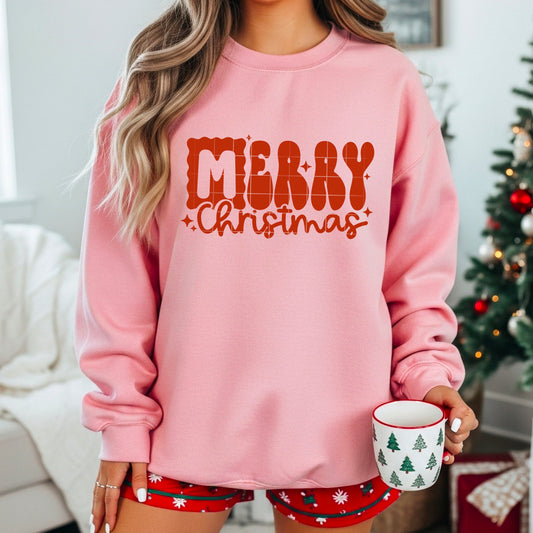 Merry Christmas Red-Ready to Press Transfer