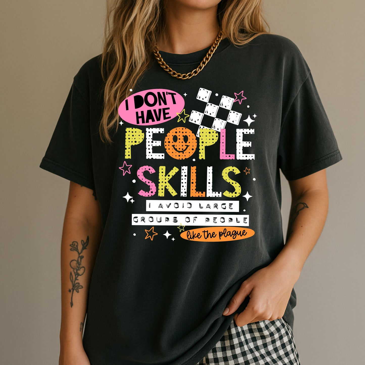 People Skills White-Ready to Press Transfer
