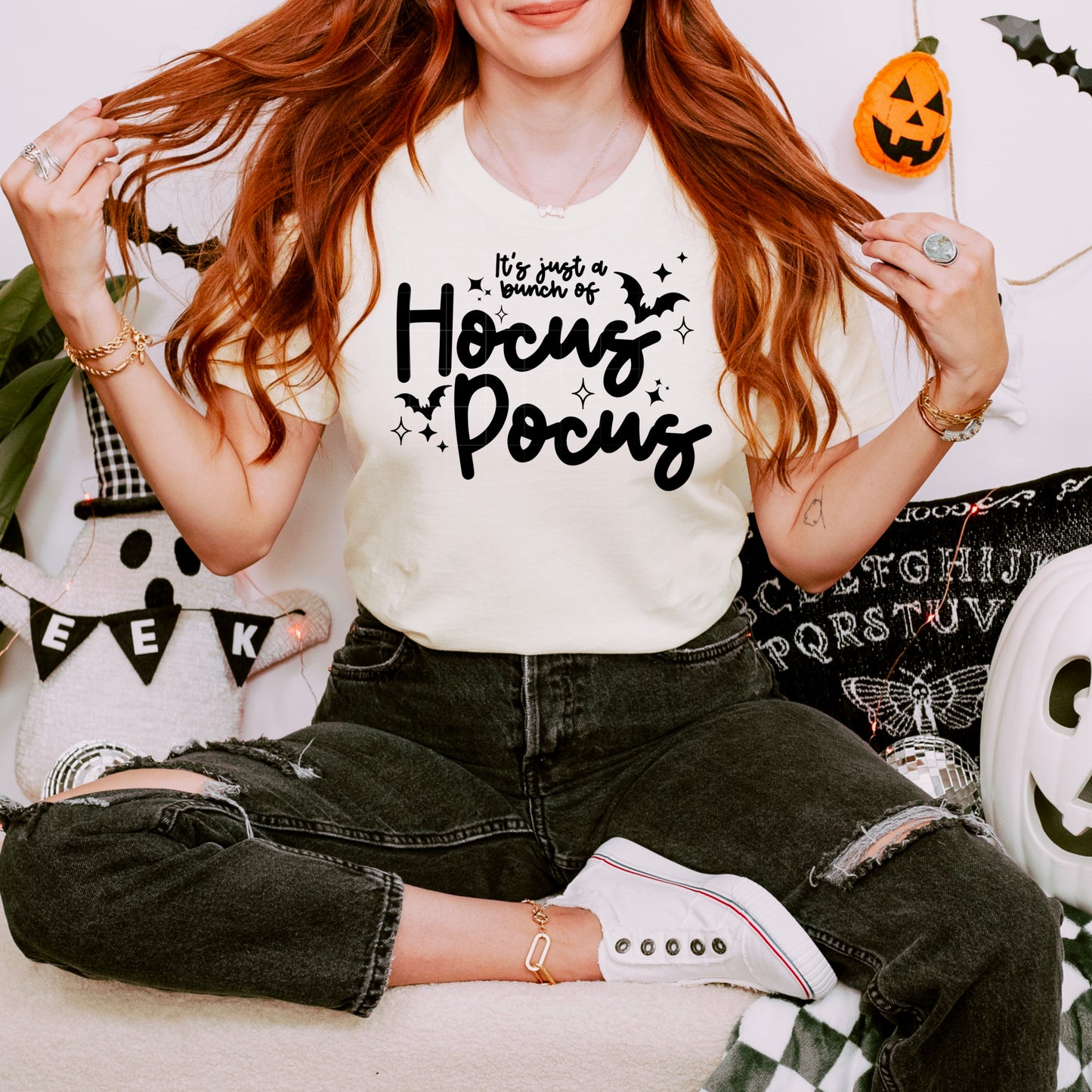 Hocus Pocus Single Color Black-Ready to Press Transfer