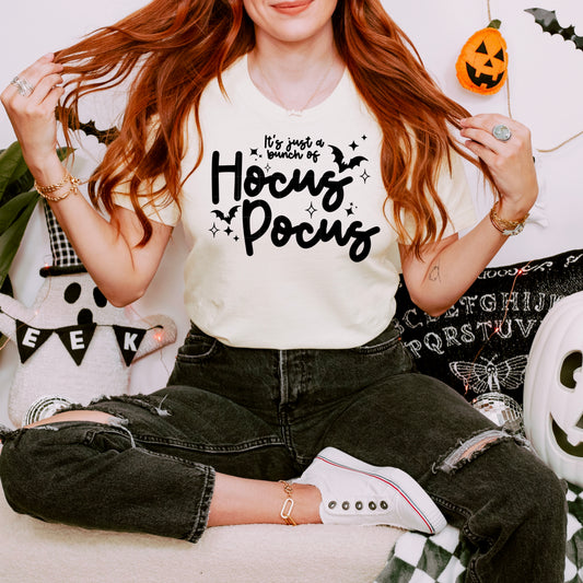 Hocus Pocus Single Color Black-Ready to Press Transfer