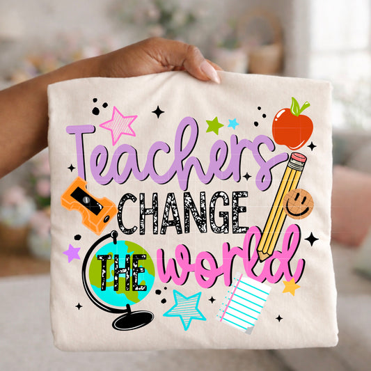 Teachers Change the World-Ready to Press Transfer
