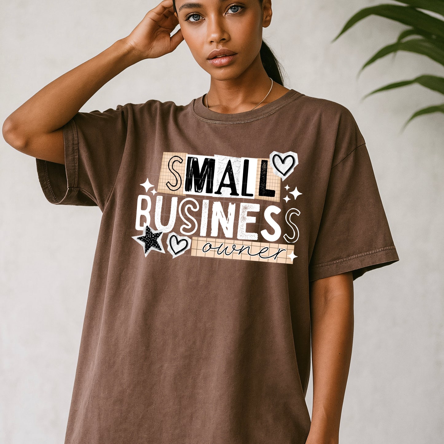 Small Business Black Text-Ready to Press Transfer