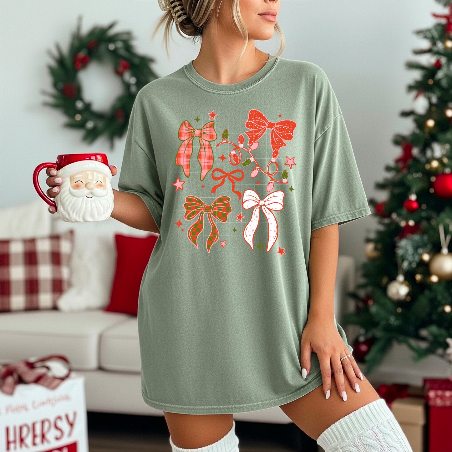 Christmas Bows-Ready to Press Transfer