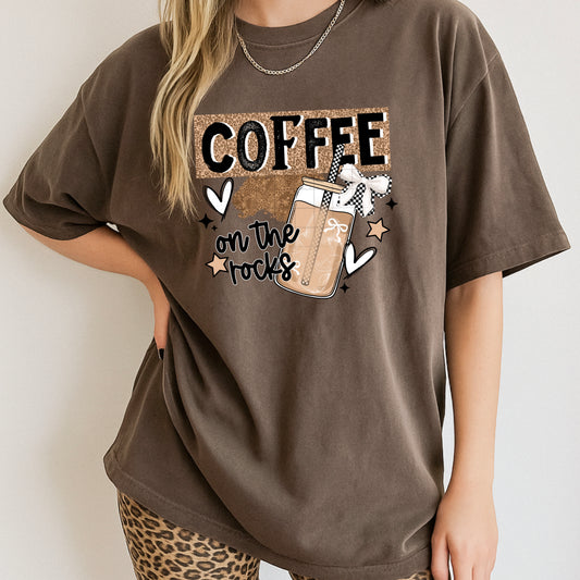 Coffee on the Rocks-Ready to Press Transfer