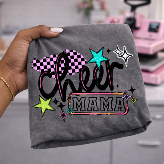 Cheer Mama Colorful-Ready to Press Transfer