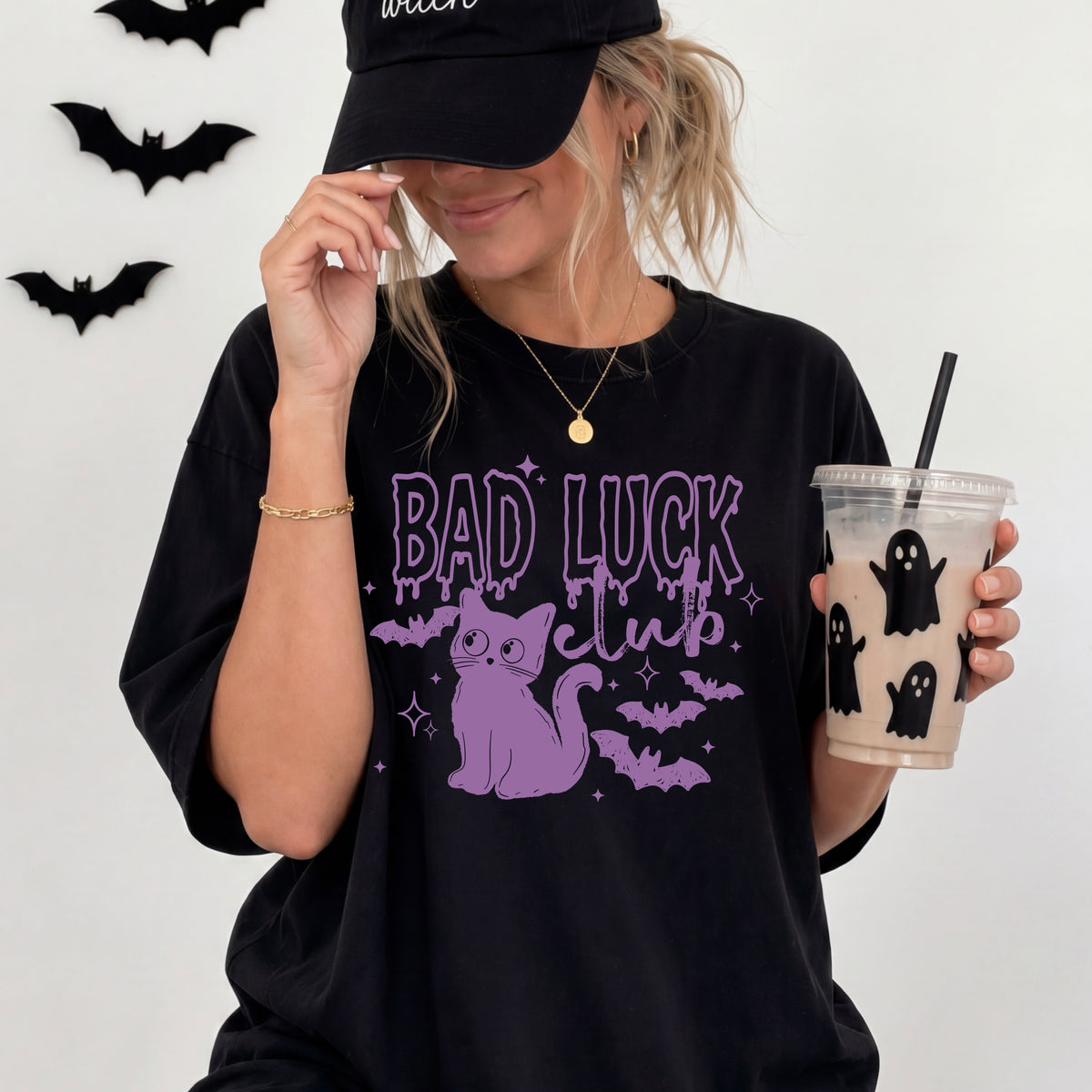 Bad Luck Club Purple-Ready to Press Transfer