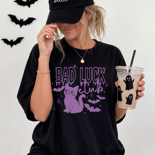 Bad Luck Club Purple-Ready to Press Transfer