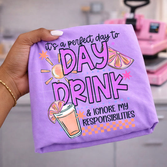 Day Drink-Ready to Press Transfer