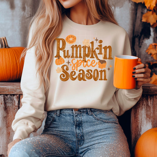 Pumpkin Spice Season-Ready to Press Transfer