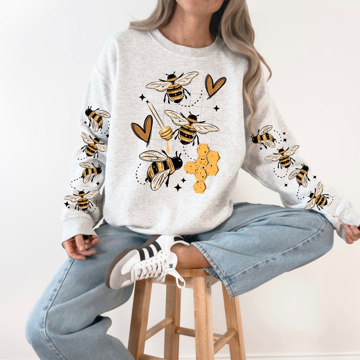 Bees and Honey-Ready to Press Transfer