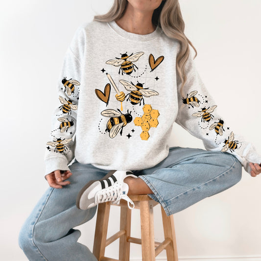 Bees and Honey-Ready to Press Transfer