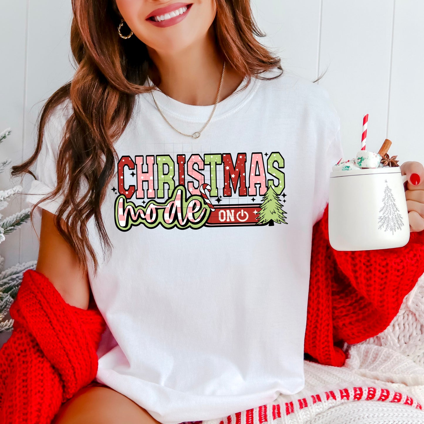 Christmas Mode on-Ready to Press Transfer