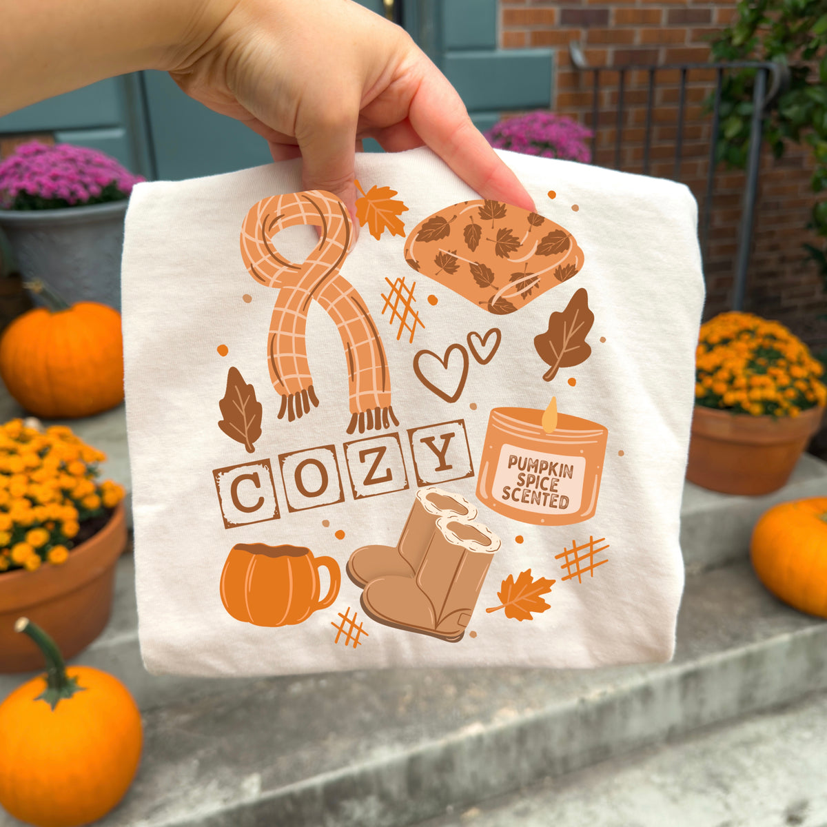Fall Cozy-Ready to Press Transfer