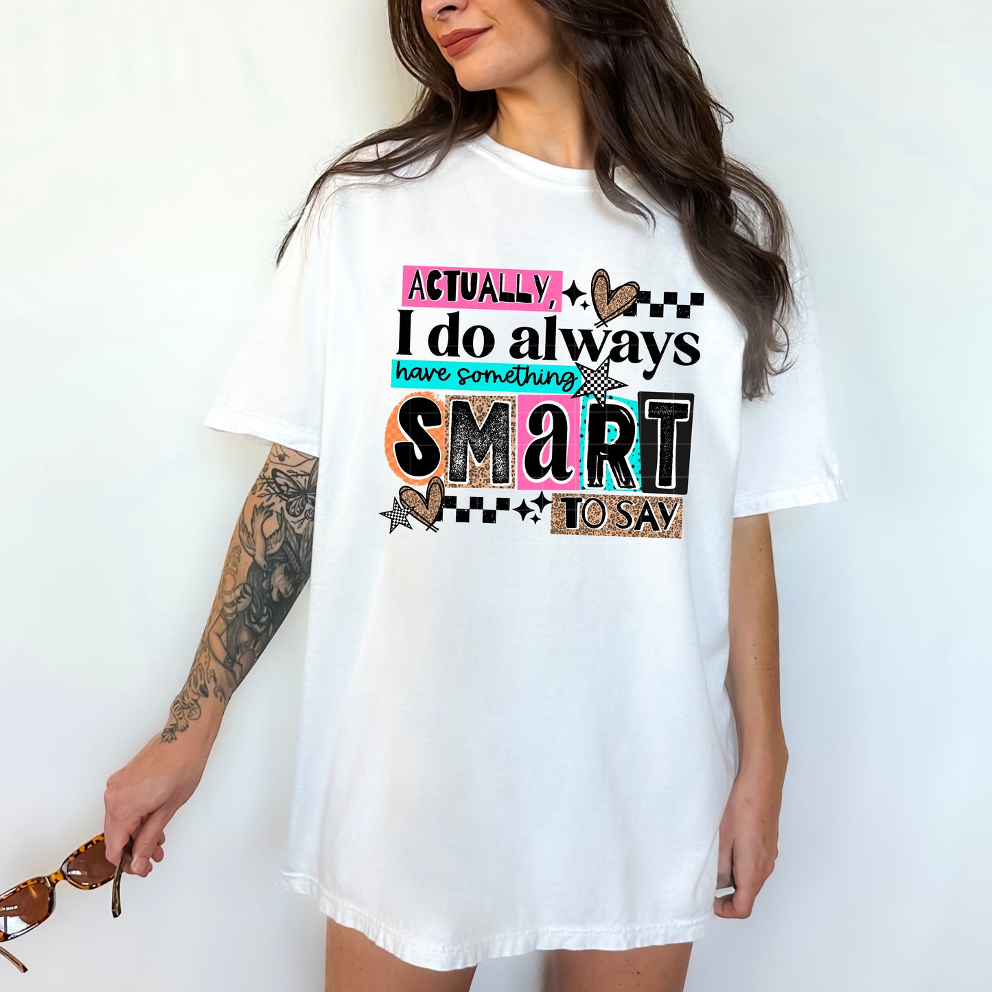 Something Smart to Say Black-Ready to Press Transfer