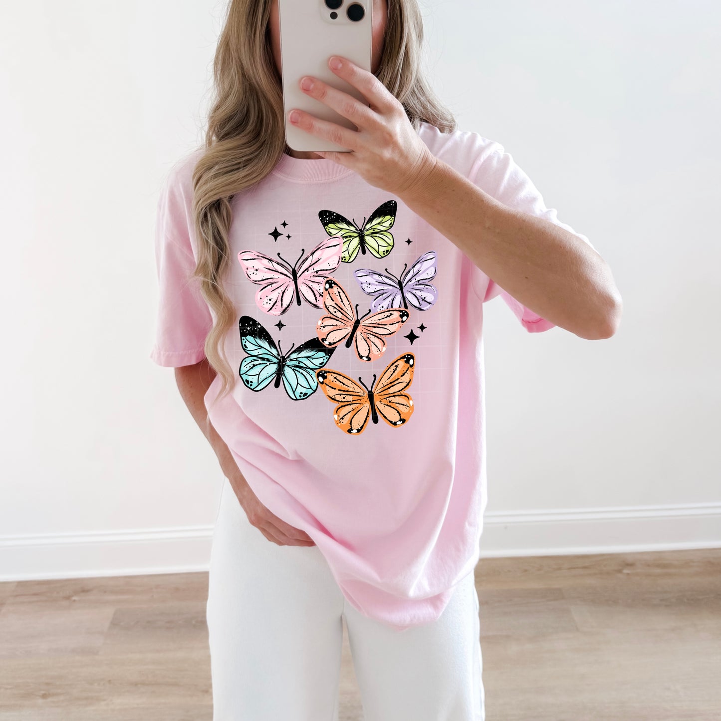 Colorful Butterflies-Ready to Press Transfer
