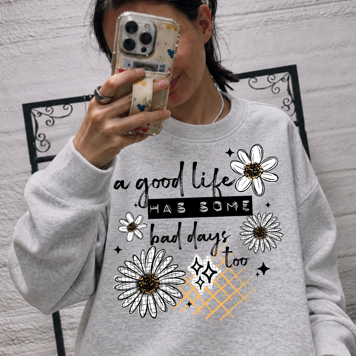 Good Life Bad Days Black-Ready to Press Transfer