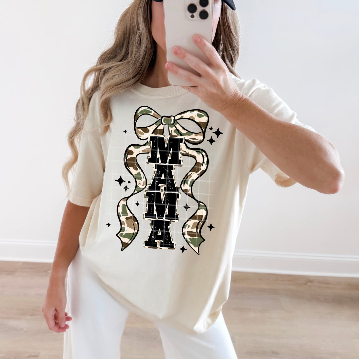 Mama Camo-Ready to Press Transfer