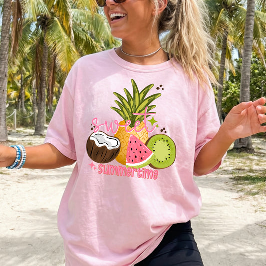 Sweet Summer Fruit-Ready to Press Transfer