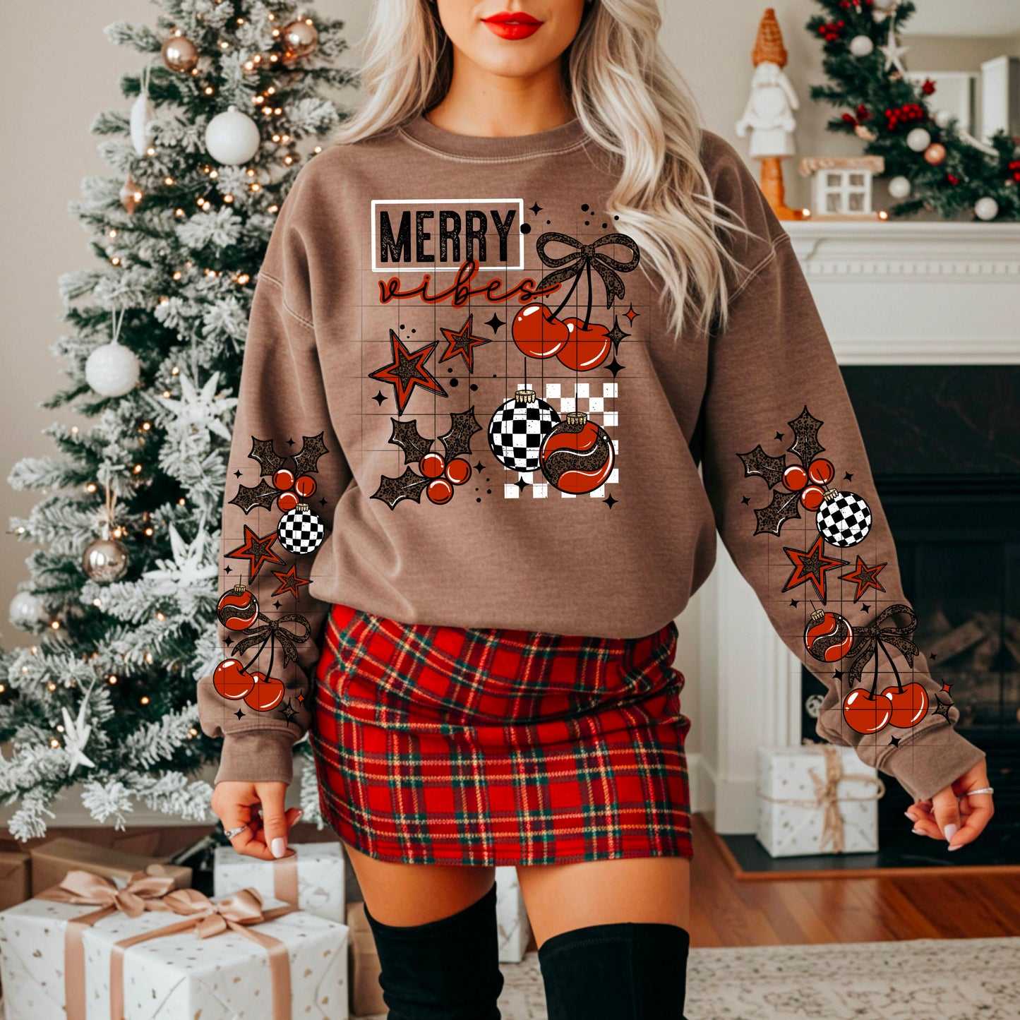 Merry Vibes-Ready to Press Transfer