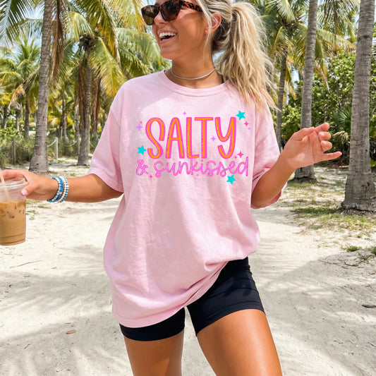 Salty and Sunkissed-Ready to Press Transfer