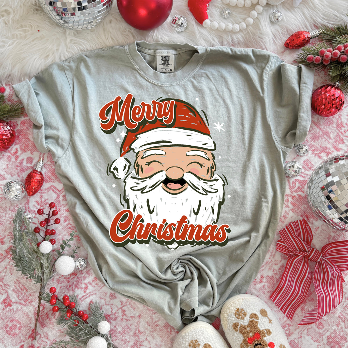 Sketch Santa Lighter Skin Tone-Ready to Press Transfer