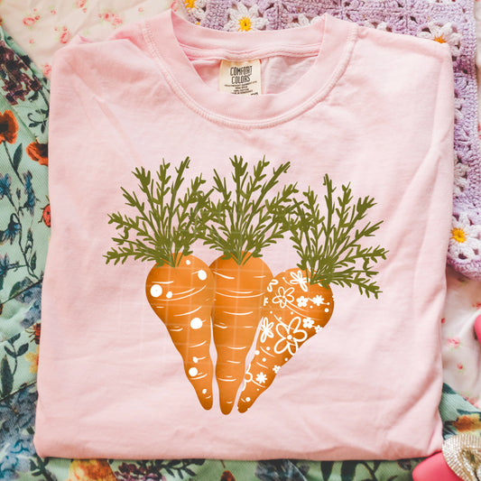 Carrots-Ready to Press Transfer