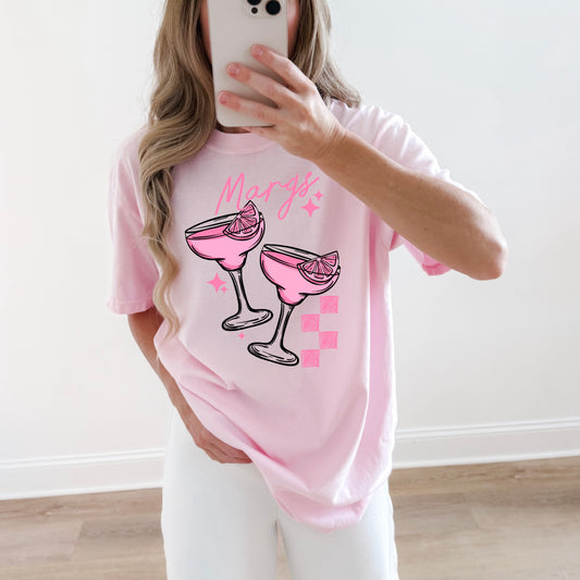 Margs Pink-Ready to Press Transfer