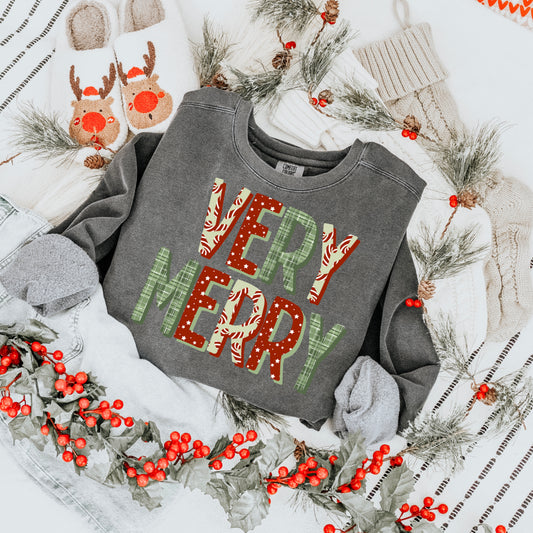 Very Merry Patterns-Ready to Press Transfer