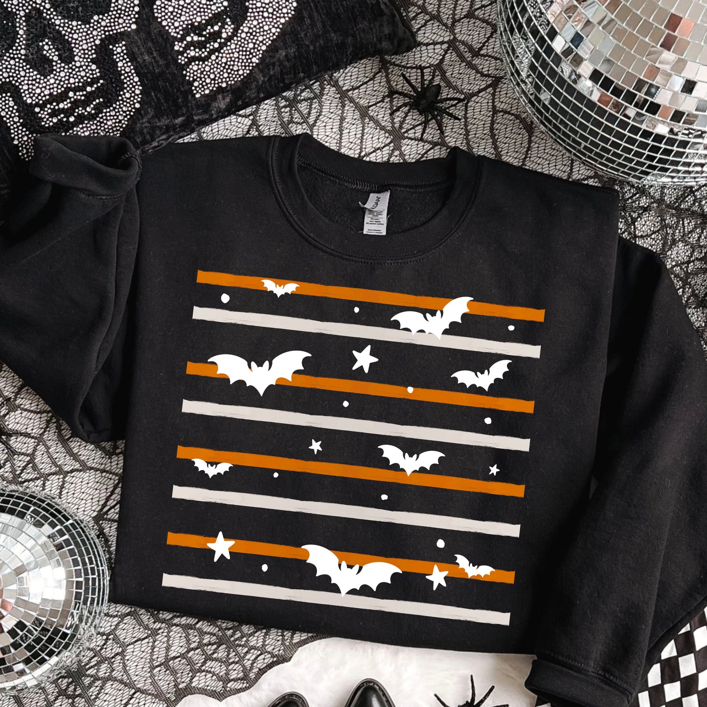 Bat Stripe white-Ready to Press Transfer