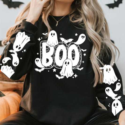 Boo Ghost White-Ready to Press Transfer
