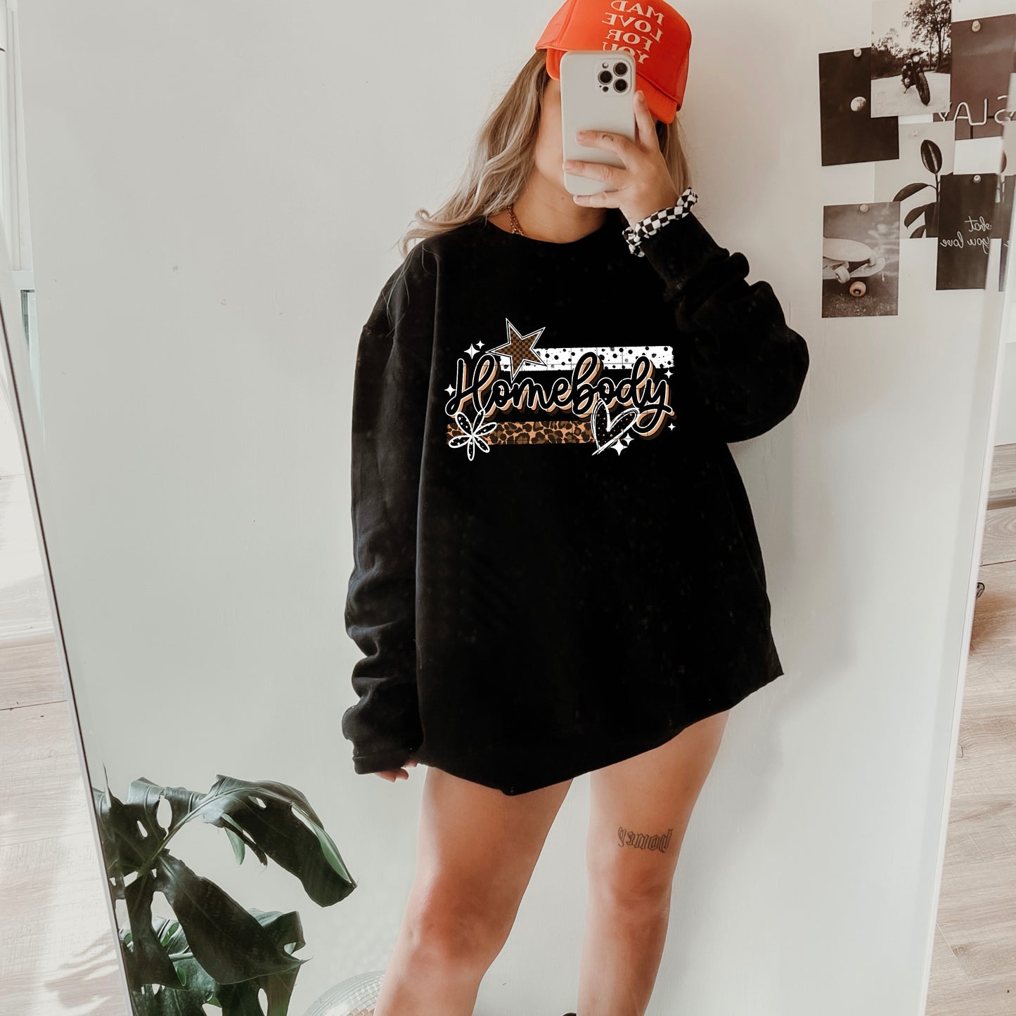 Homebody White Stars-Ready to Press Transfer