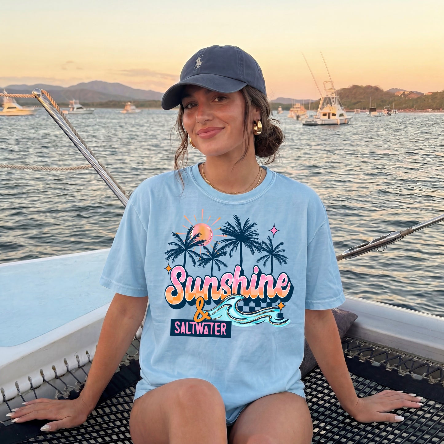 Sunshine and Saltwater-Ready to Press Transfer