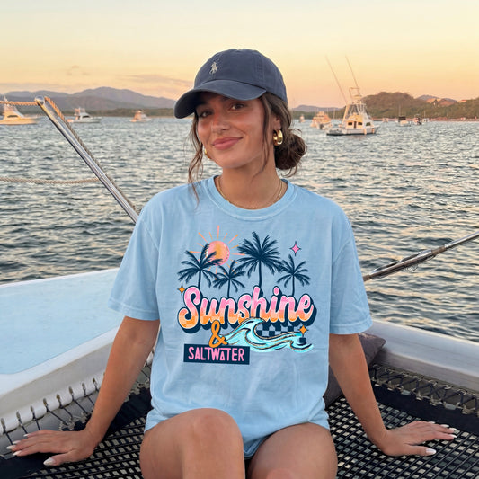 Sunshine and Saltwater-Ready to Press Transfer