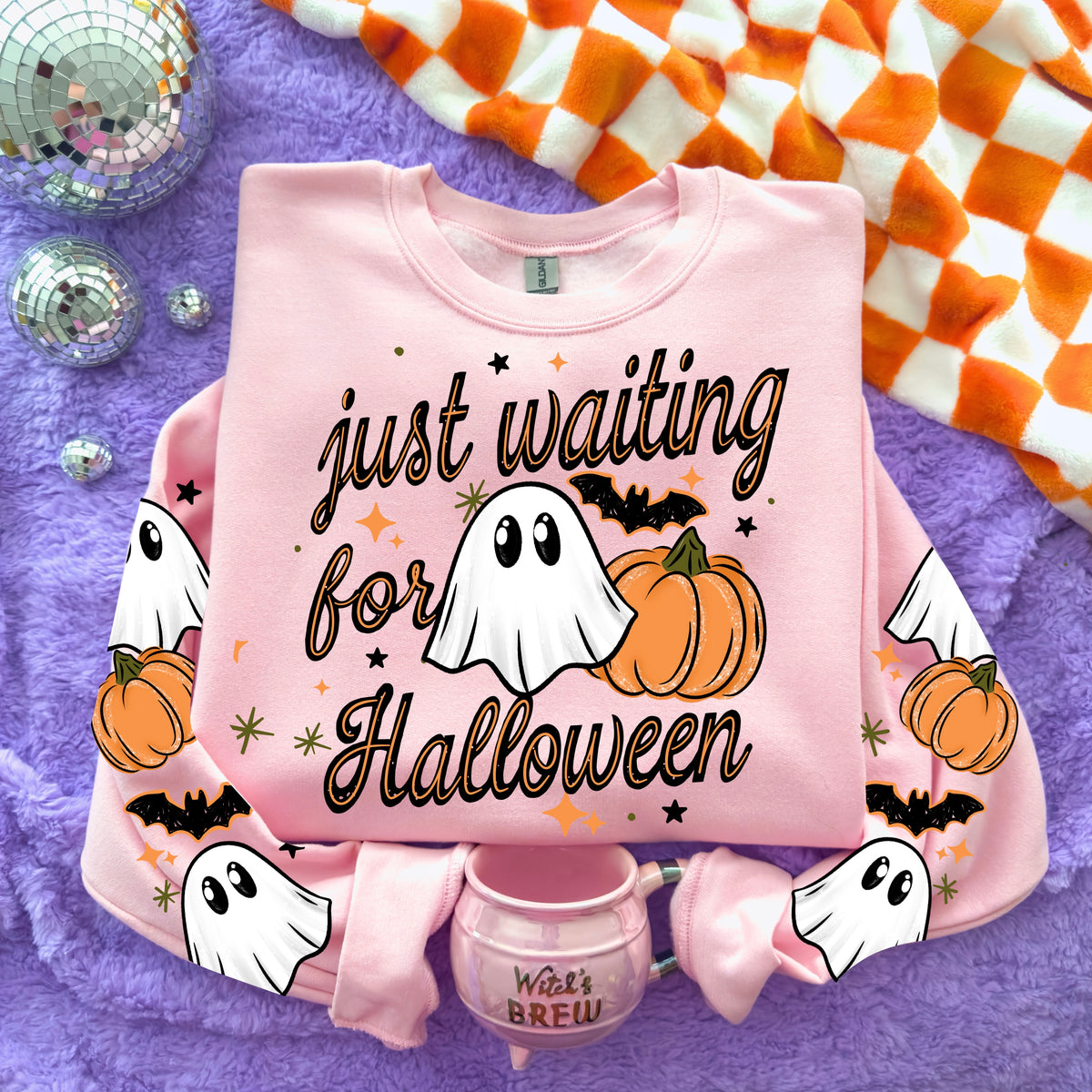 Just Waiting for Halloween-Ready to Press Transfer