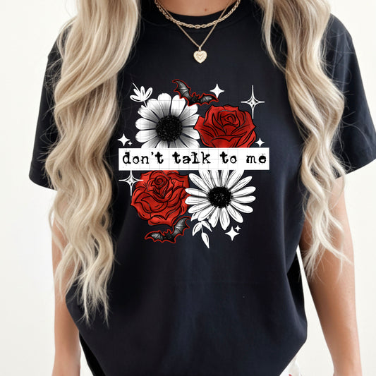 Don't Talk to Me White-Ready to Press Transfer