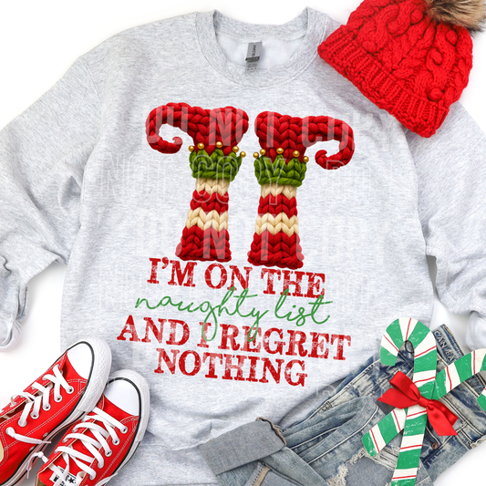 IM ON THE NAUGHTY LIST-Ready to Press Transfer