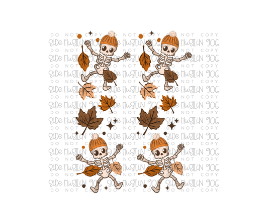 Skellie Fall Leaves Sleeve-Ready to Press Transfer